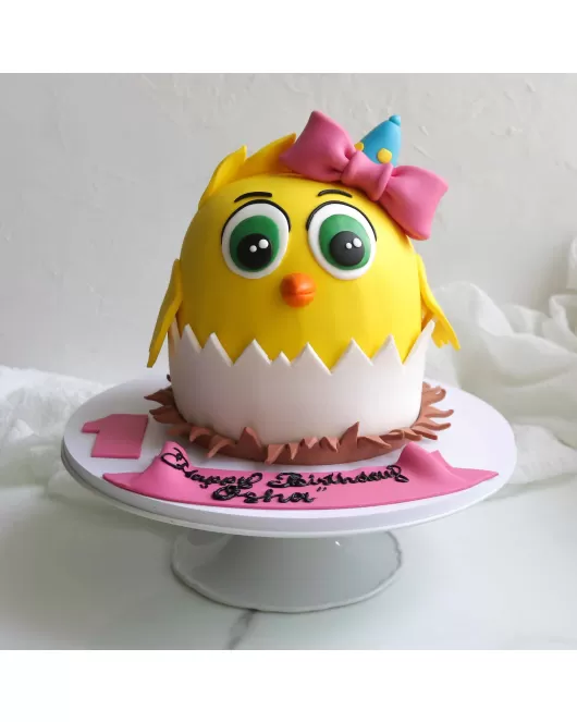 3D baby  chicks Cakes 10