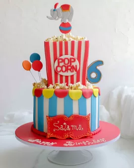 3D Pop Corn Cakes 06