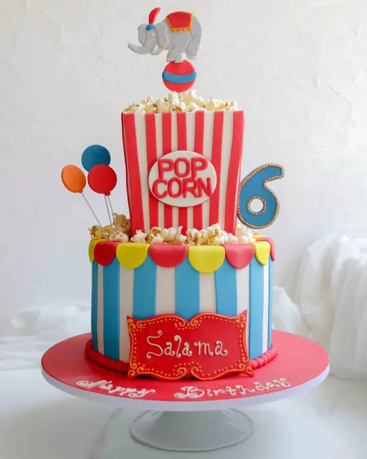 3D Pop Corn Cakes 06