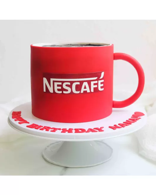 3D Coffee Mug Cake 04