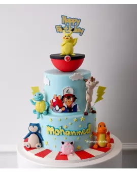 3D Pokemon cake 32