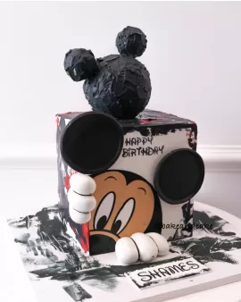 3D Mickey Mouse Cake 28