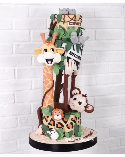 3D Jungle Cakes 22