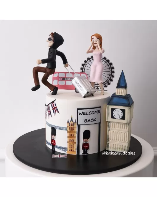 3D London Cake 29