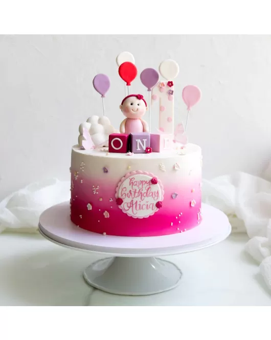 Baby Girl Cake 02