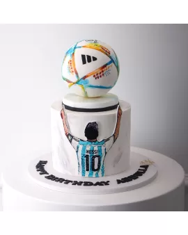 Argentina Messi Cake