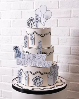 Birthday cake 24