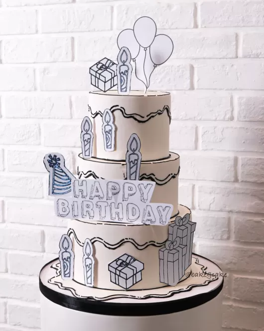 Birthday cake 24