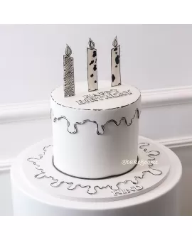 Birthday cake 25