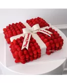 Raspberries Cake