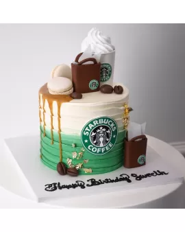 Starbucks cake