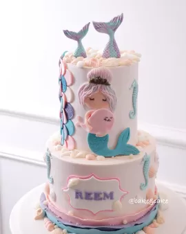 Mermaid cake 