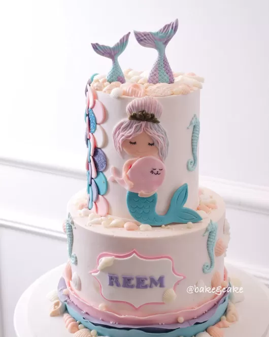 Mermaid cake 