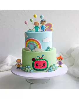 Coco melon kids cake 02