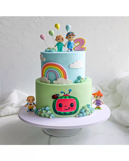 Coco melon kids cake 02
