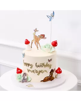Bambi 02 kids cake