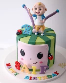 Coco Melon kids cake 03
