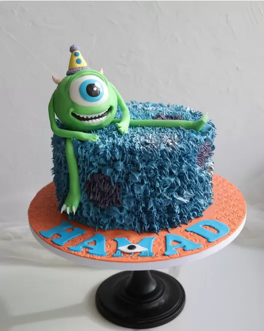 Monsters kids cake