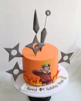 Naruto kids cake
