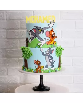 Tom and jerry 02 kids cake