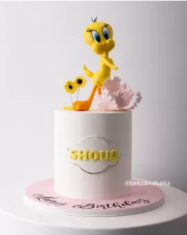 Tweety  kids cake