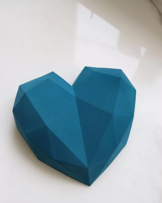 Heart Mousse Cake