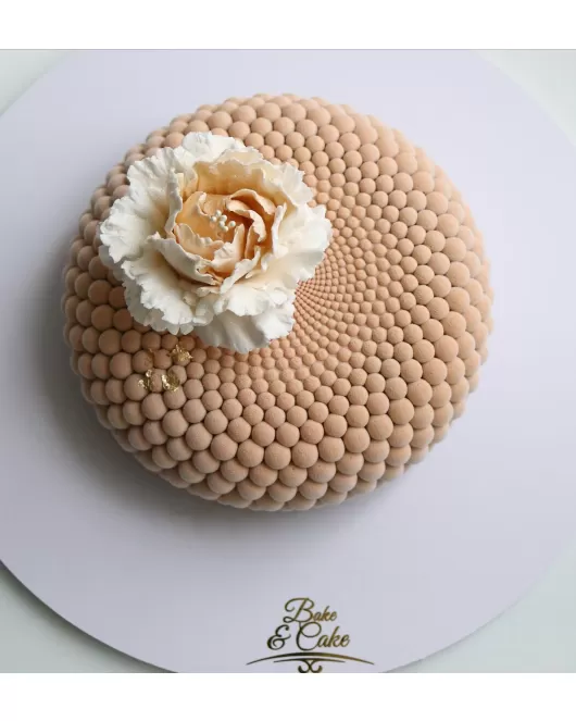 bubbles mousse cake