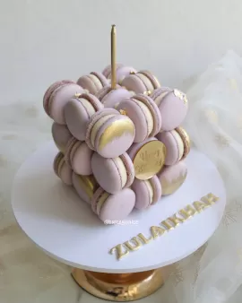 Lila Macarons 