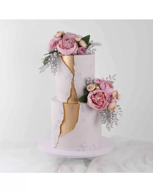 Elegant Wedding Cake 01