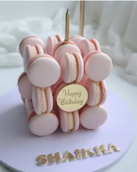 Pink Macarons 